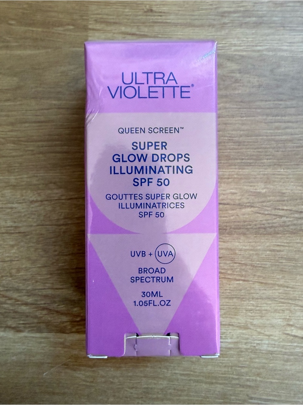 *Int'l Version* UltraViolette Queen Screen Super Glow Drops SPF50 *ILLUMINATING*